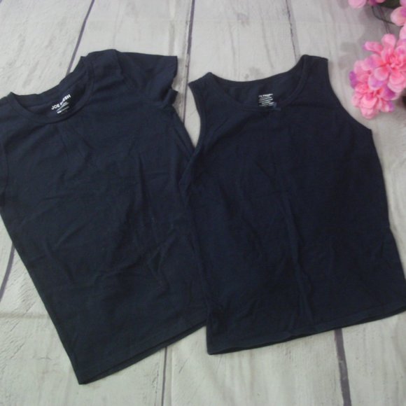 *SOLD* 2 Joe Fresh Girls Shirts Size M 7-8 - Picture 1 of 3